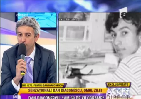 Dan Diaconescu: "Sunt un ţăran care a ajuns la Bucureşti"