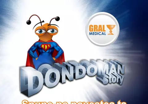 Pe data de 10 Octombrie 2012, Gral Medical a lansat campania "Povestea lui Dondoman"