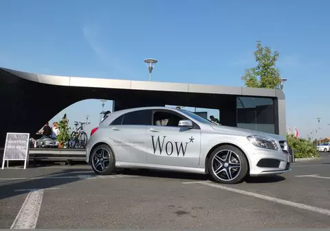 Roadshow Mercedes pentru lansarea noii Clase A