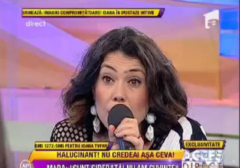 Ioana Tufar ar vrea să fie reporter!