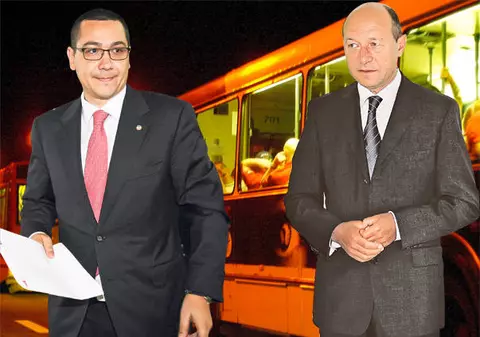 Traian Băsescu, prezentat drept Premierul Romaniei la Bruxelles