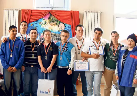 Şi copiii bolnavi de sindromul Down pot fi campioni