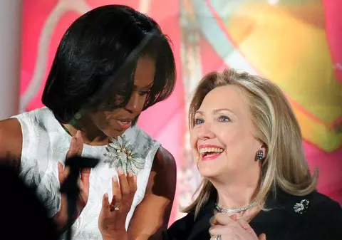 Hillary Clinton s-a făcut de râs în timpul discursului istoric al lui Barack Obama | VIDEO