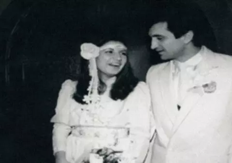 IMAGINI de COLECȚIE| Cât de fericiți erau Șerban Ionescu și Magda Catone la nunta lor 