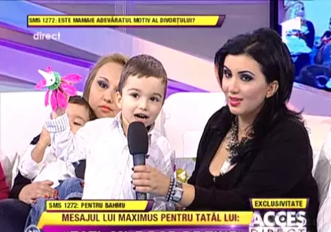 Maximus, fiul lui Prigoană: "Tati, mi-e dor de tine"