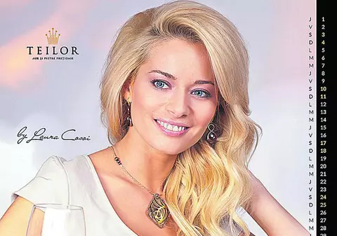 Laura Cosoi a încasat 5.000 de euro pentru o reclamă la bijuterii