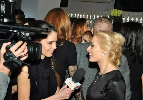 Are soţ celebru acasă şi e reporteriţă! Soţia lui Răzvan Fodor i-a luat interviu Laurei Cosoi