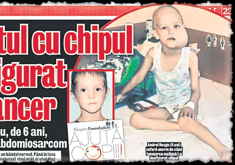 Andrei are nevoie de medicamente scumpe