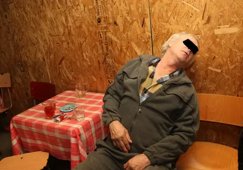 De Crăciun, a băut până când a murit