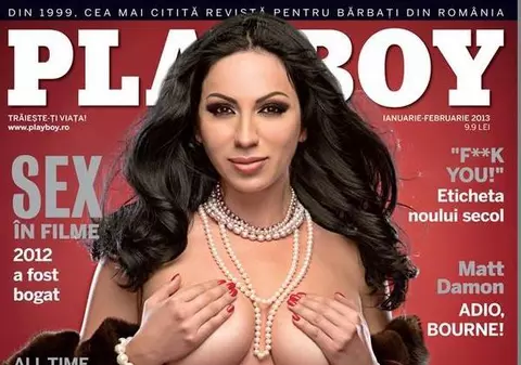 Rocsana Marcu, din nou pe coperta Playboy
