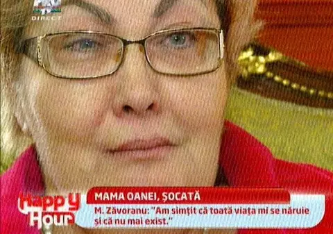 Mărioara Zăvoranu, în LACRIMI la TV: "Am simțit că toată viaţa mea s-a năruit când am văzut-o pe Oana în comă, intubată"