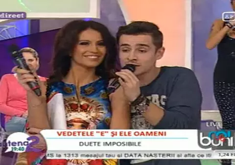 Geanina Ilieş, duet cu Andrei Leonte | FOTO