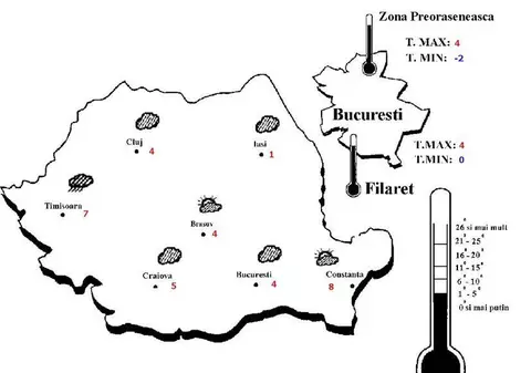 PROGNOZA METEO! Uite cum va fi vremea mâine!