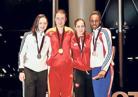 Spadasina Ana Maria Brânză a obţinut medalia de argint la etapa de Cupă Mondială de la Doha: "Am început bine anul"