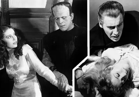 Vă puteţi imagina aşa ceva? Dracula şi Frankenstein, într-un serial FOARTE EROTIC!