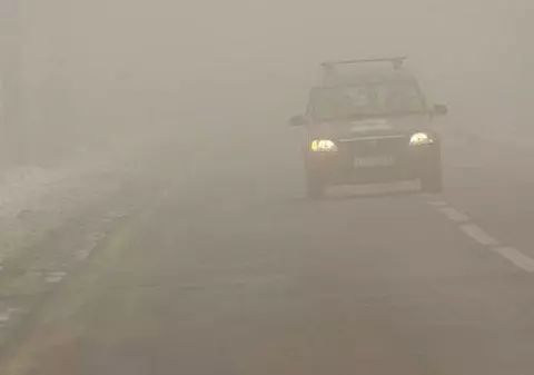 VIZIBILITATE REDUSĂ! Avertizare COD GALBEN de ceață în majoritatea zonelor! 