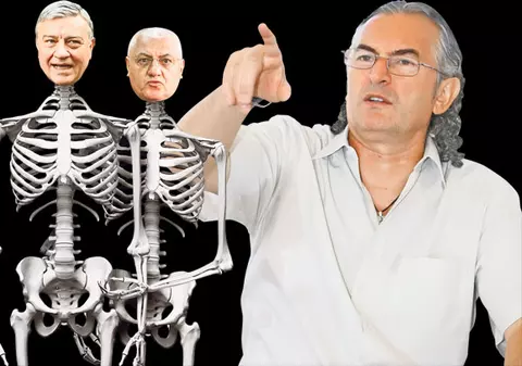 Miron Cozma îi acuză pe şefii FRF şi LPF, Mircea Sandu, respectiv, Dumitru Dragomir, că ţin de scaun: «Două schelete în fotbal»