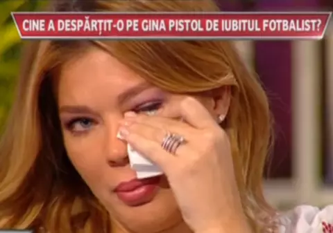Gina Pistol E SINGURĂ! Uite cum PLÂNGE după DESPĂRŢIREA de fotbalistul Mihai Răduţ