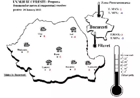 Vremea se încălzește, iar ninsoarea se transformă în ploaie. Vezi PROGNOZA METEO pentru următoarele zile