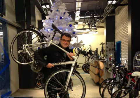 Mîndruţă scoate lumea în Herăstrău în  toiul iernii