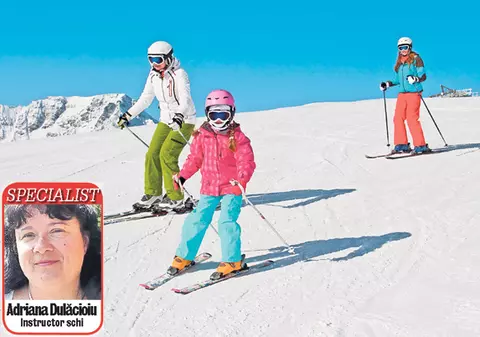 Eşti începător în ale schiatului? Libertatea îţi spune ce reguli să respecţi pentru a evita accidentările