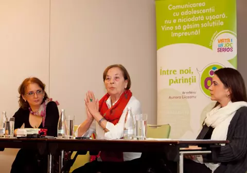 Mama si femeie. Un eveniment din seria Intre noi, parintii - de vorba cu Aurora Liiceanu
