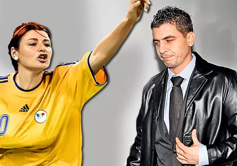 Alina Dobrin şi Robert Păcuraru se ceartă pe copil