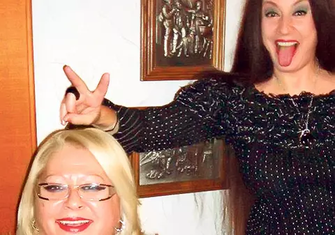 Maria Dragomiroiu se ţine de şotii! I-a pus coarne Mirabelei Dauer