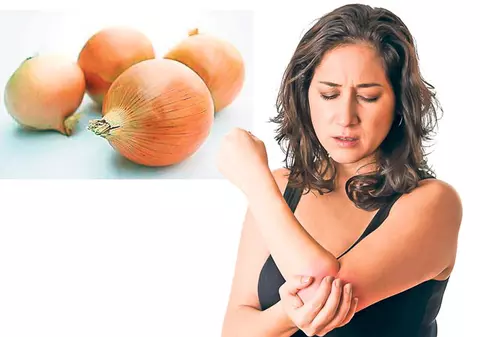 Ceapa strivită alungă durerile articulare