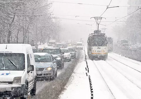 COD GALBEN de ninsori, viscol şi precipitaţii abundente în toată ţara