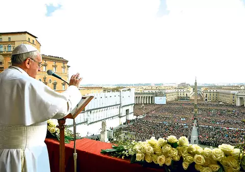 Mesajul lui Papa Francisc către lume: «Transformaţi ura în iubire şi războaiele în pace»