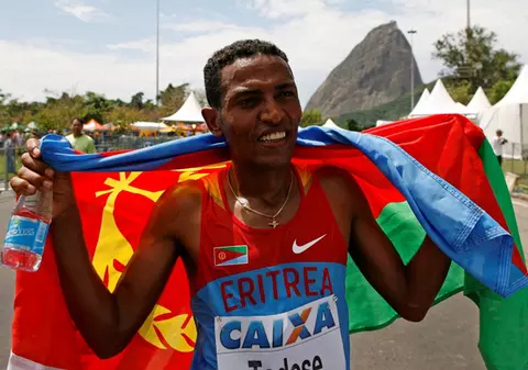 ”Beckham de Eritreea”, atac la recordul la semimaraton