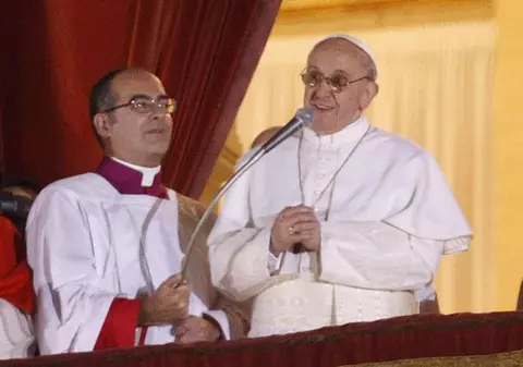 SEMN BUN? La anunţul noului papă, ploaia s-a oprit brusc la Roma