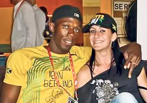 Sprintera Andreea Ogrăzeanu e prietenă cu «Fulgerul» Usain Bolt