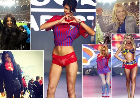 Vedetele microbiste care țin cu STEAUA în seara asta!