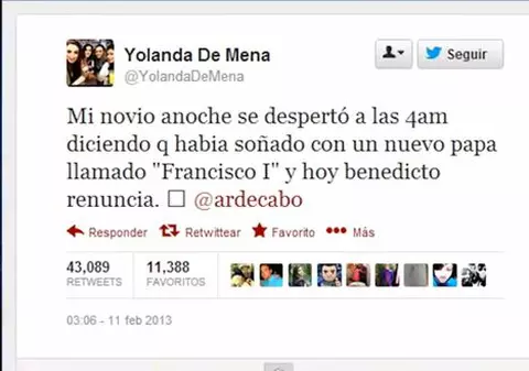 Predicţie pe Twitter! Un spaniol a visat numele noului Papă înainte de demisia istorică a lui Benedict al XVI-lea | VIDEO