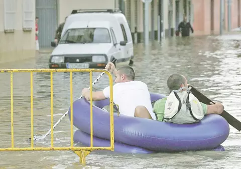 Spania: 2 morţi în urma ploilor abundente