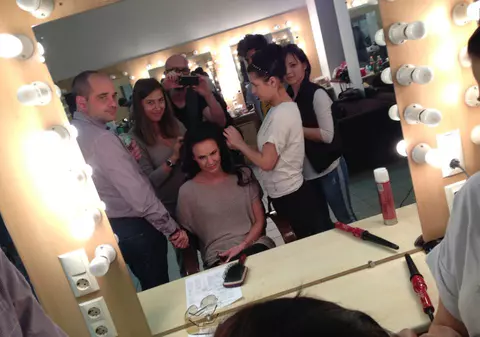 Uite cum se pregăteşte Monica Petrică pentru prima gală "România Dansează" | FOTO