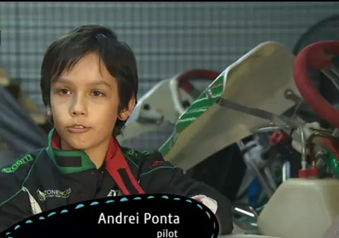 Fiul premierului Victor Ponta, campion la karting: "O să am mai multe cupe decât tati"