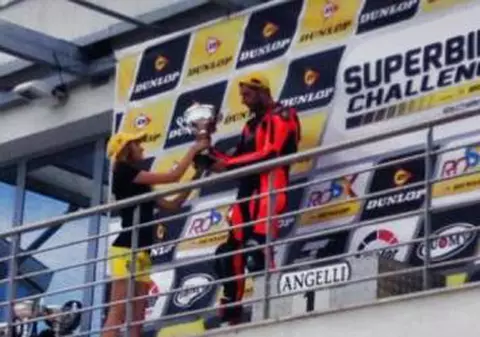 Cătălin Cazacu, locul 2 în competiţia moto de la Serres, din 150 de piloţi