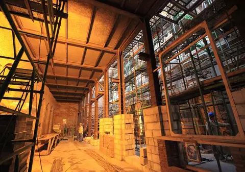 Hanul Gabroveni capătă contur. Vezi imagini SPECTACULOASE din interiorul clădirii restaurate