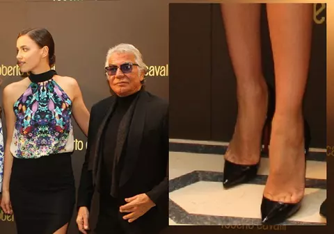 IRINA SHAYK a venit în ROMÂNIA cu PANTOFII mai MICI cu UN NUMĂR? Vezi cum îi stau degetele ÎNGHESUITE în ÎNCĂLȚĂRILE de FIRMĂ! FOTO