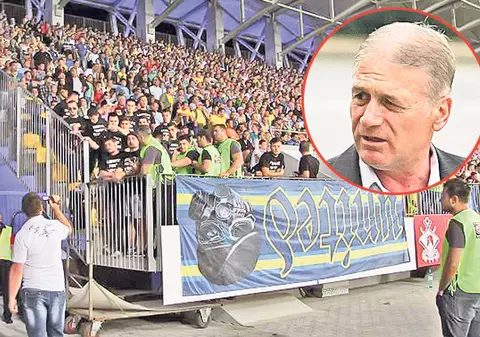 «Liţă, nu eşti Dumnezeu!» După ce observatorul ar fi interzis un banner şi ar fi cerut jandarmilor să-i evacueze pe cei care l-au afişat, galeria Petrolului îl va acţiona în judecată