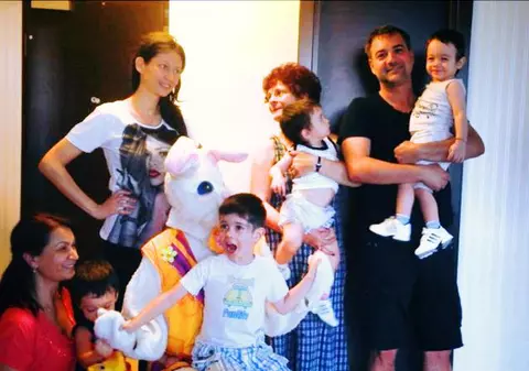 Iepuraşul a venit cu cadouri la copiii Nicoletei Luciu! Uite ce a mărturisit vedeta