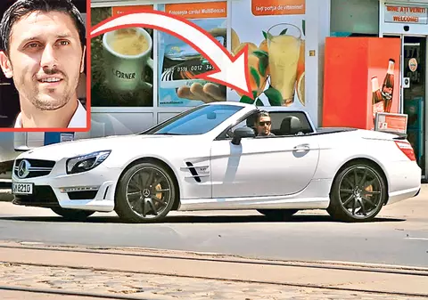 Atacantul naționalei, Ciprian Marica face furori prin Bucureşti cu un bolid de 270.000 € | FOTO