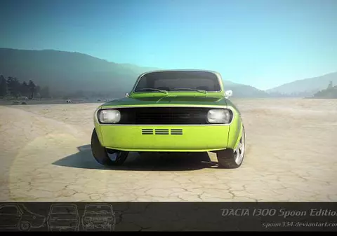 Drumul de la rablă la fiţă. Asa arată Dacia 1300 în variantă sport!