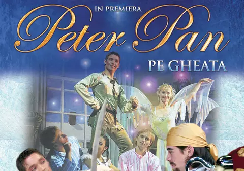 ”Peter Pan” pe gheață, în premieră la București