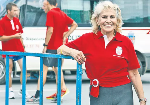 A câştigat crosul la 81 de ani!