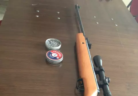 Are dosar penal după ce şi-a adus din SUA o armă cu lunetă