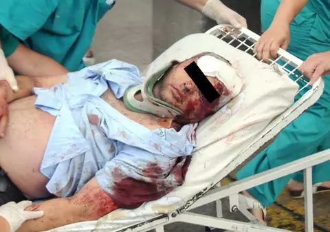 Imagini de la tragicul accident în care 18 români au murit | ATENȚIE, FOTO ȘOCANT